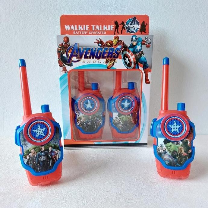 Mainan Walkie Talkie Avengers Mainan HT Anak