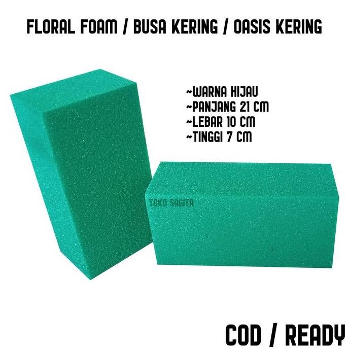 Busa Kering Oasis Kering Floral Foam Gabus Busa Tanaman Plastik Co