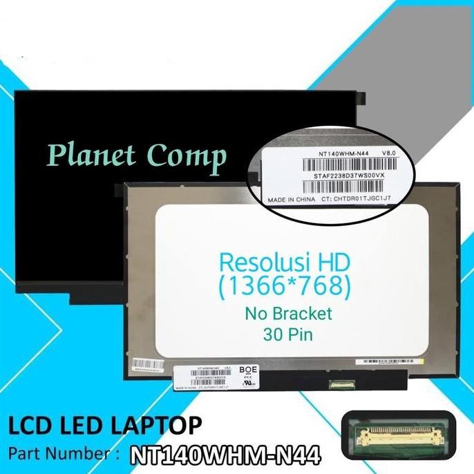 Layar Led Lcd Laptop Hp 14S-Dk1524Au 14S-Dq0508Tu 14S-Dq3051Tu Hd