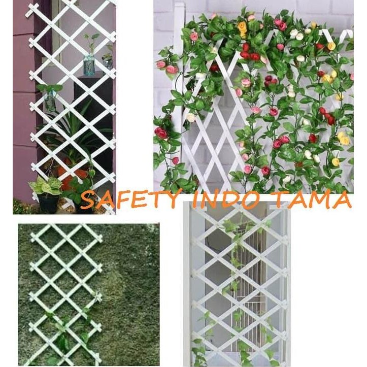 Sale Kris Garden - Teralis Pagar Taman - Hiasan Tralis Tanaman Plastik Ace