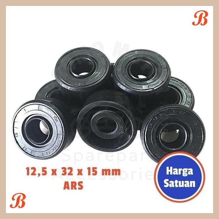 | BR| OIL SEAL SHOCK BELAKANG BEBEK MATIC YOSI DBS RED GP YOKO 12,5 32 15 MM