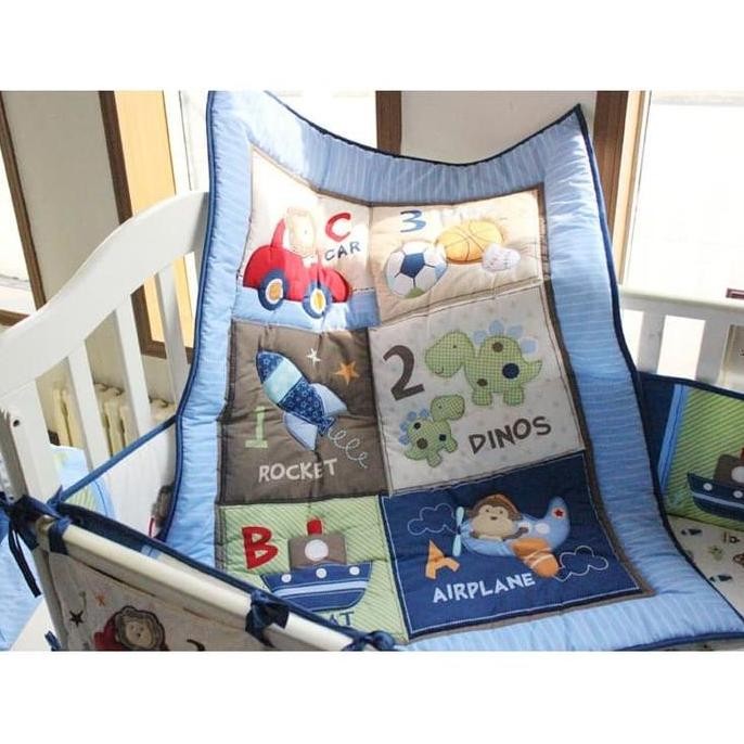 Selimut Bayi Katun Lil' K Patchwork / Selimut Anak BS