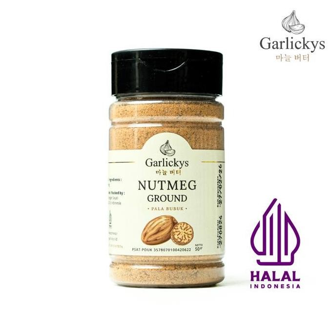 

^%^%^%^%] Pala Bubuk Murni Premium / Nutmeg Powder / Bubuk Pala by Garlickys