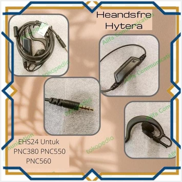 [alf] earphone hytera pnc380 & pnc550 original
