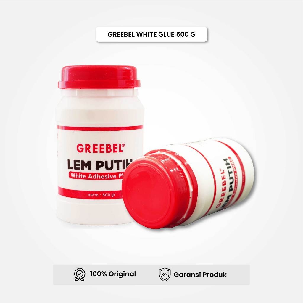 

Lem Kertas White Glue 500 Gram (500G/PCS) / Lem Kertas / Lem Putih / Vemilo