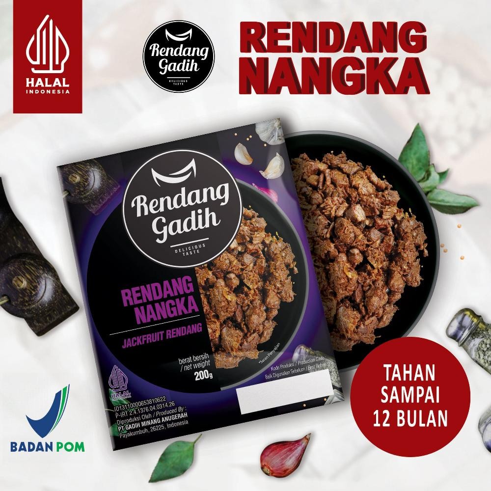 

Rendang Gadih - Rendang Nangka 200 g