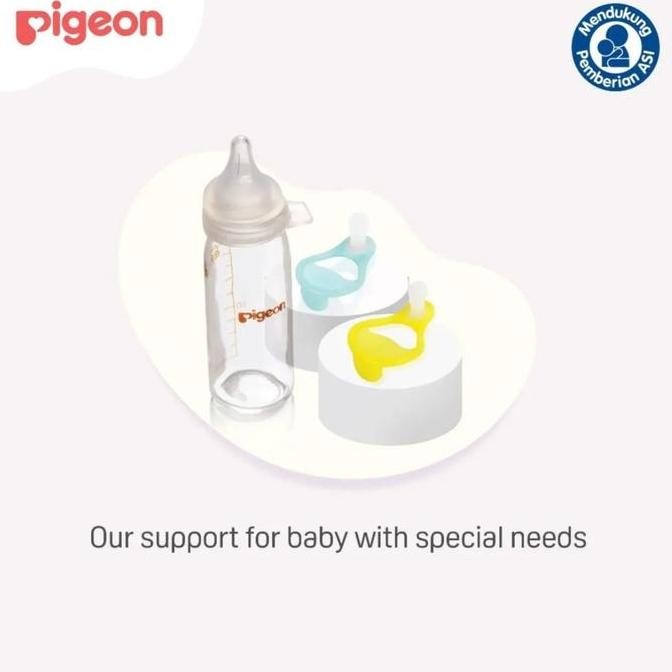 Pigeon Glass Bottle Botol Susu untuk bayi Prematur / Dot bayi prematur KTS