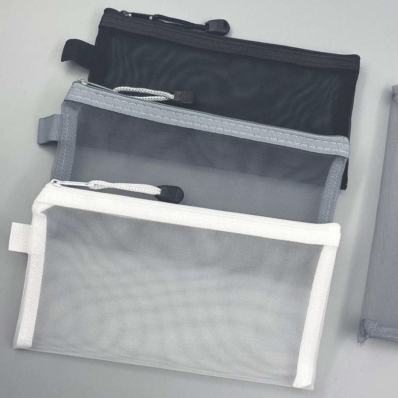 

Re-65 Pouch Transparan Jaring Tempat Pensil Tas Penyimpanan Pelajar Ujian Portable Kapasitas Besar Untuk Alat Tulis & Dokumen