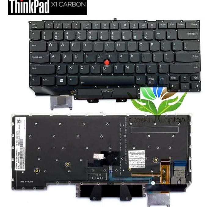 Keyboard Lenovo Thinkpad X1 Carbon Gen 6Th 2018 20Kg 20Kh 01Er623