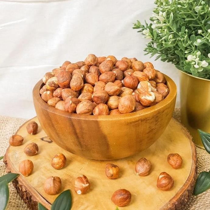 

Promo Roasted Hazelnut 250 Gram / Kacang Hazelnut Panggang 250 Gr Premium Quality Natural Food Organic Paradise