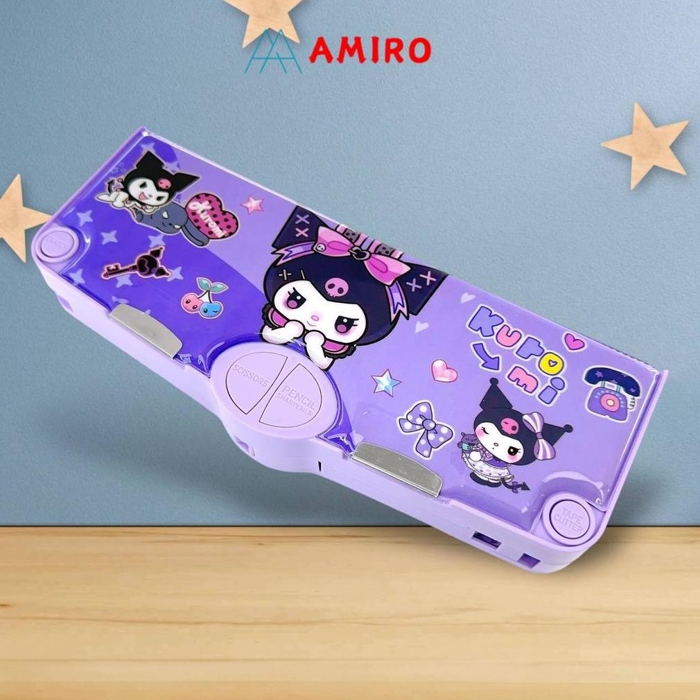 

Hrn-813 Pensil Box Mekanik Multifungsi Lengkap Kotak Pensil Tempat Pensil Karakter Waterproof Kotak Pensil Anak Tulis Lucu Sekolah Hampers