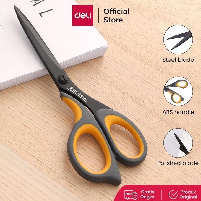 

Termurah Deli Teflon Scissors/Gunting Teflon 210mm Anti Lengket E77757