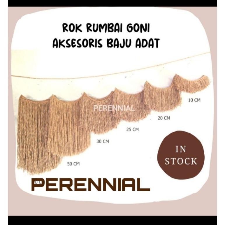YZ Rok Rumbai Goni Baju Adat Papua Bbgai Ukuran / Rok Rumbai Papua Tali Goni