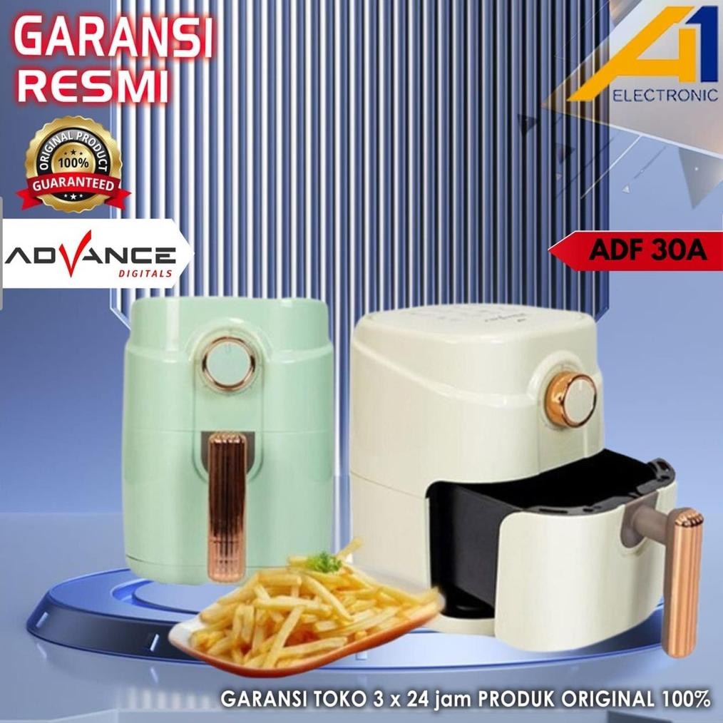 Advance ADF30A Air Fryer 3 Liter - Penggorengan Tanpa Minyak 600W