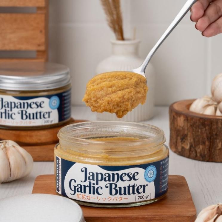 

Melpona Japanee Garlic Butter 200Gr Mentega Bawang Jepang Benihana