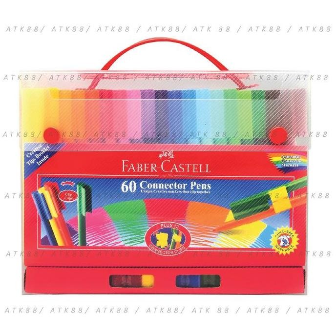 

Termurah Spidol Warna Faber-Castell Connector Pens 60 Colours