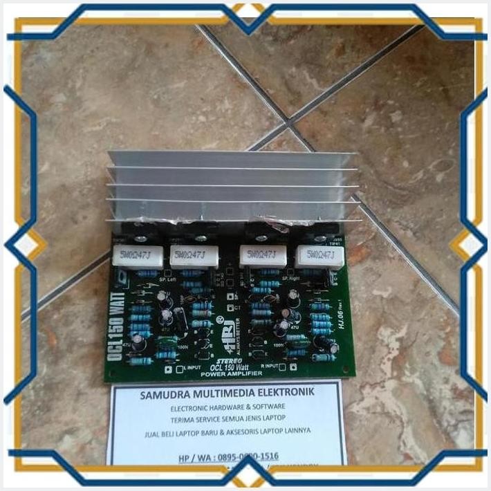 [SAM] KIT POWER 150WATT STEREO PLUS TRANSISTOR FINAL