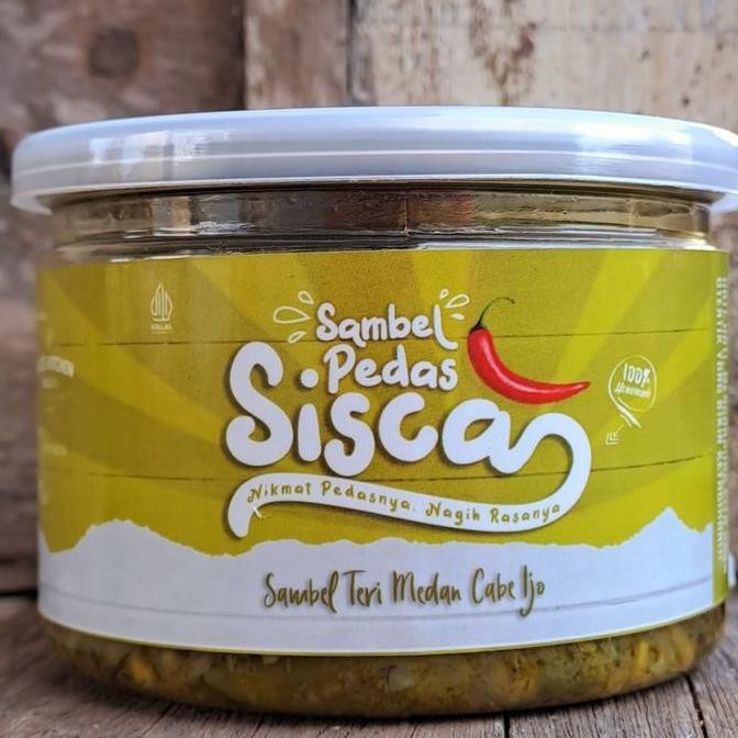 

Ready stock] Sambel Teri Medan Cabe Ijo
