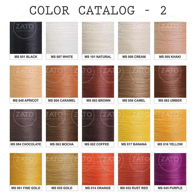 

baru m30 link ke 2 - meisi super fine linen threads i leather wax thread
