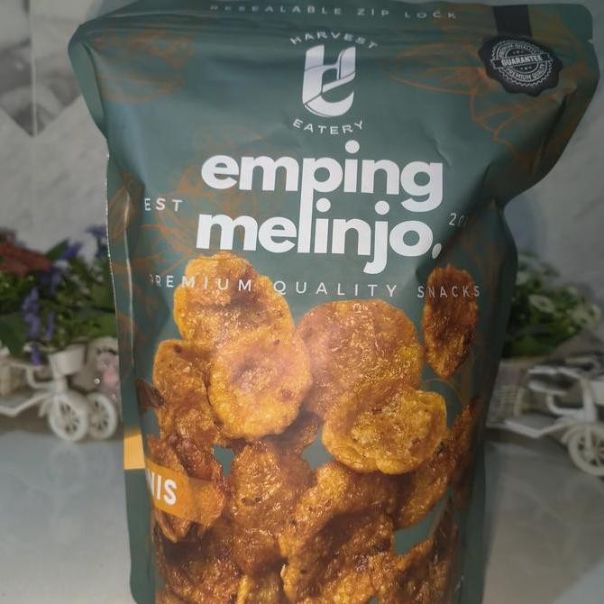 

Grosir Emping Melinjo Harvest Eatery Manis 500G