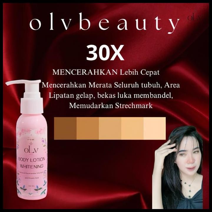 Terlaris Olv Beauty Hb Olvbeauty Whitening Body Lotion Pemutih Badan Booster Whitening Bpom Memutihk