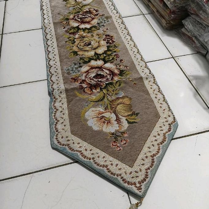 Sale Taplak Meja Tamu Turki Mewah Tebal Premium