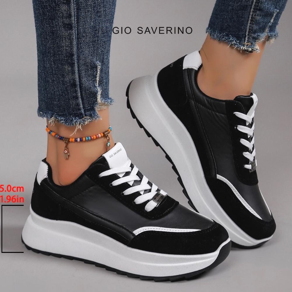 Gio Saverino Sepatu Sneakers Wanita Korea Keisha