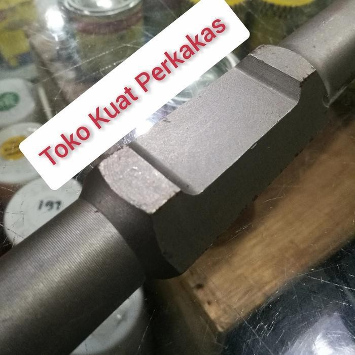 Mata Bobok Beton Tjap Mata Chipping Hex 30 Pahat Lebar 410Mm X 3" Original Dan Terpercaya