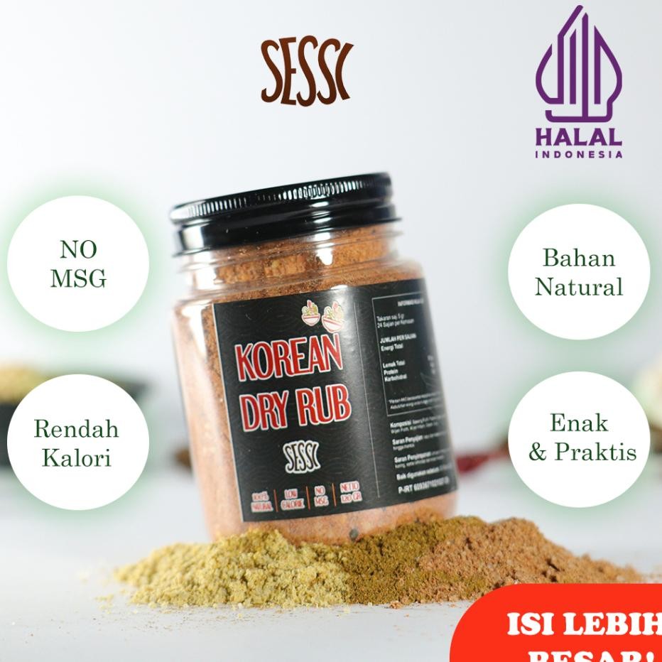

Ei Bumbu Rendah Al Marinai N Raa Orean Dry Rub No Mg