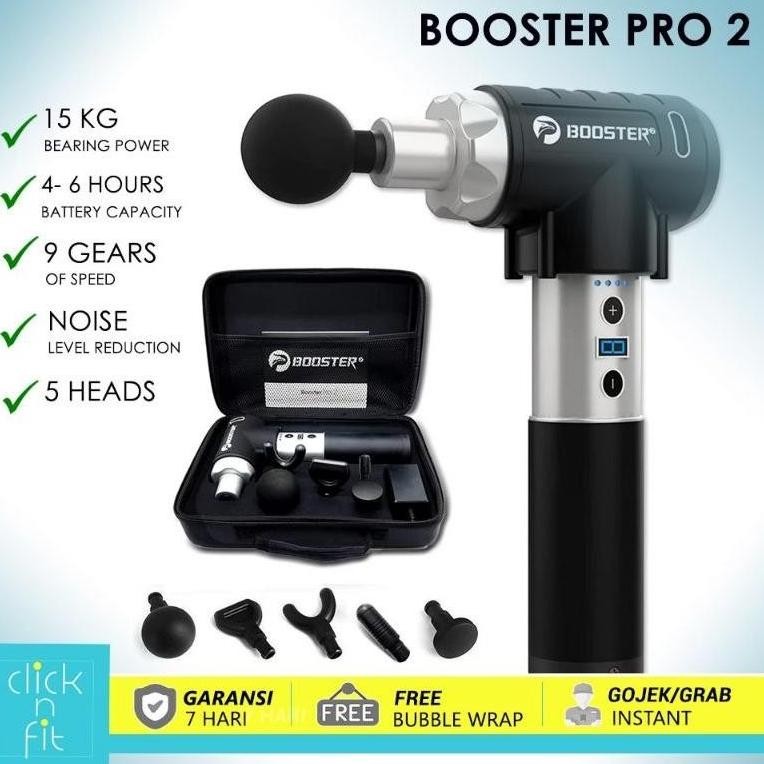 ORIGINAL BOOSTER PRO 2 MASSAGE GUN ALAT PIJAT