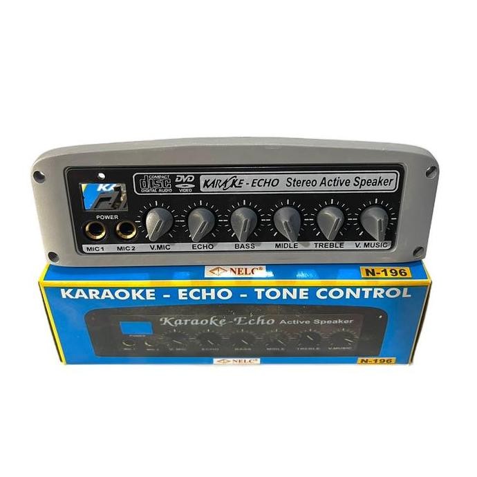 Kit Nelc Karaoke Echo Tone Control N-196 | Kit Karaoke Echo Tone Control N196 New Stok