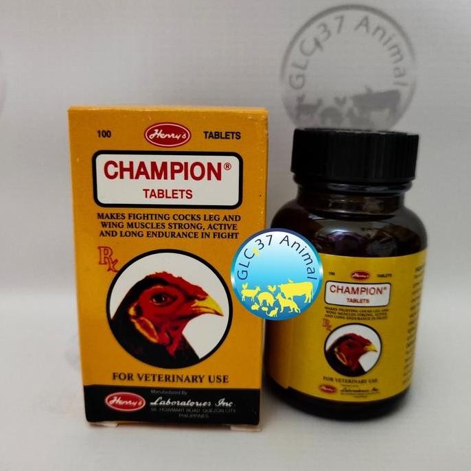 Champion vitamin suplemen filipin untuk ayam kucing anjing