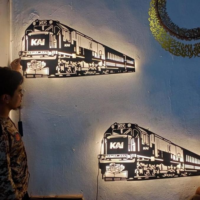 Spesial Hiasan Dinding Led Custom Dekorasi Lukisan Papan Nama Timbul