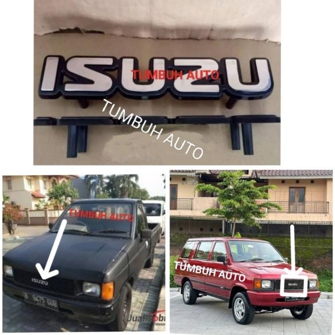 TERMURAH - Emblem Logo Grill Isuzu Panther 2.3 2.5 Miyabi Higrade Royal Sporty