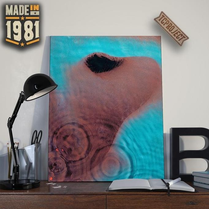 Diskon Poster Musik Band Pink Floyd Meddle - Hiasan Dinding Kayu