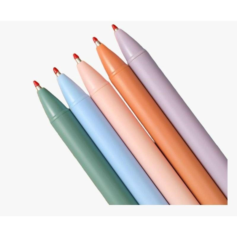 

Pena Cetekan Lucu / Pulpen Gel Tinta Hitam 0.55Mm Warna Warni