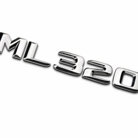 Emblem Mercedes Benz Tulisan Ml320 Emblem Bagasi Ml320 Top Produckk