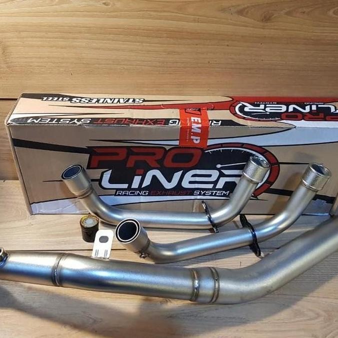 TERBARU - LEHERAN HEADER PIPA KNALPOT R25/NINJA 250 FI 2017/2018/CBR250RR 2 SILINDER  PROLINER BUKAN