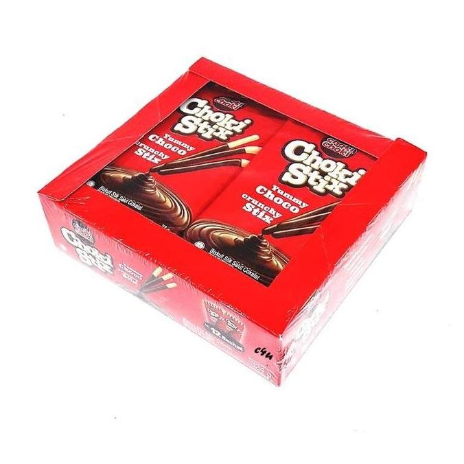 

HIW Choki Stix - Biskuit Stick Salut Coklat [27 gr/ 12 sachet/ Pack]