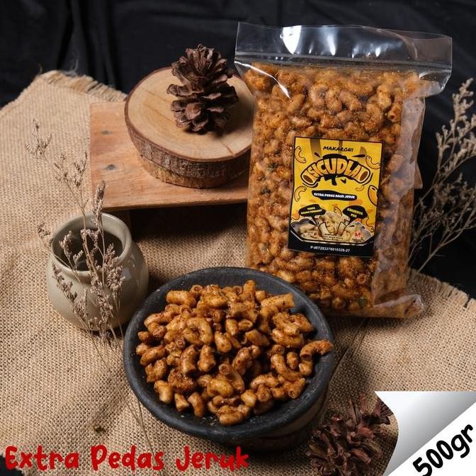 

HIW PAKET BUNDLING 1 KILO Makaroni Bantet SICUDLA 500gr x 2 [Bisa Request Rasa] Food Snack
