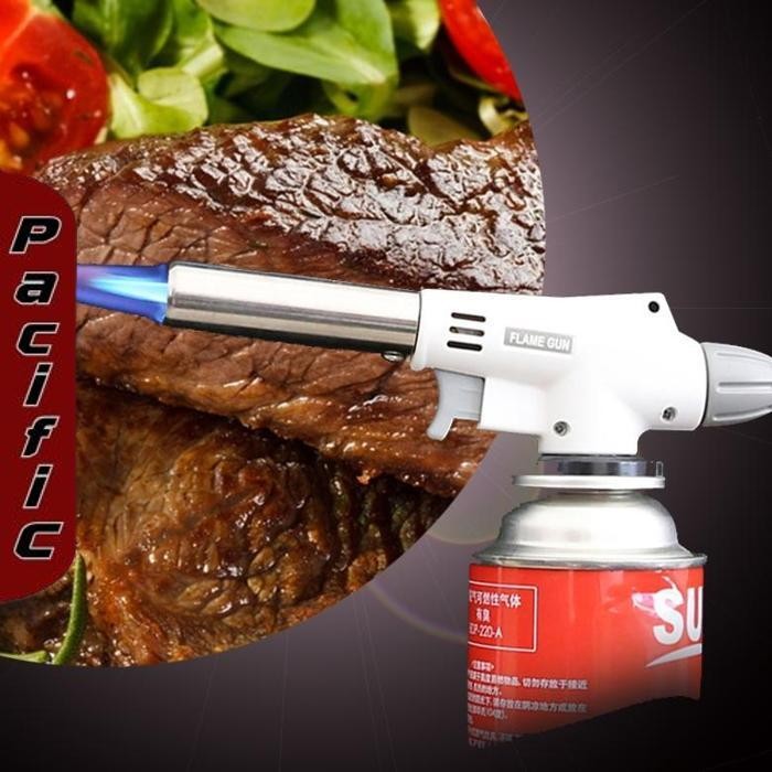 Promo Firetric Portable Gas Torch Butane Lpg Flame Gun - 920