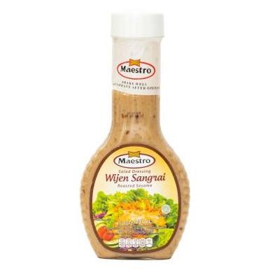 

Terlaris Maestro Wijen Sangrai Salad Dressing 237Ml