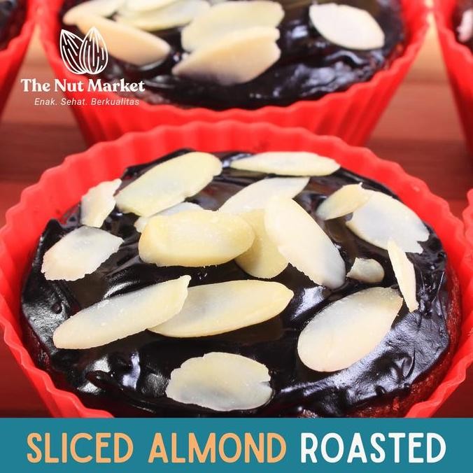 

HIW Almond Sliced roasted 100-1000 gram (matang)