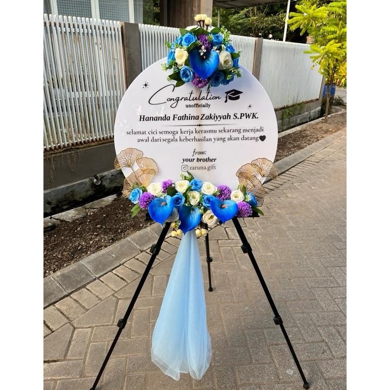 PANAGO PAPAN AKRILIK UCAPAN GRADUATION WISUDA OPENING WEEDING