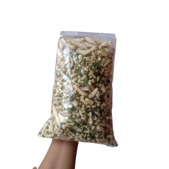 

HIW 1 Kg Basreng Original Daun Jeruk viral Nampol Gurih Dan Renyah Cemilan Pedas Snack Food Kerang Makaroni Sotong Goreng Asin