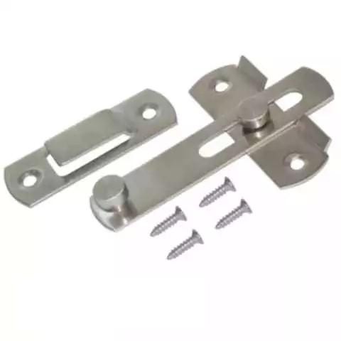 Grendel Kait Pintu Geser Stainless Steel/Grendel Slot/Kunci Geser Pintu/Lemari