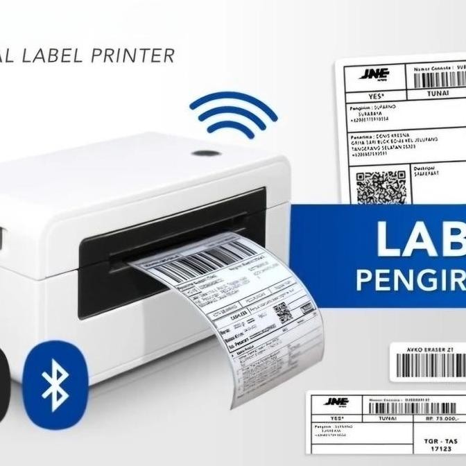 TERMURAH - Label Printer VSC Bluetooth LP 9200UB / Barcode Printer