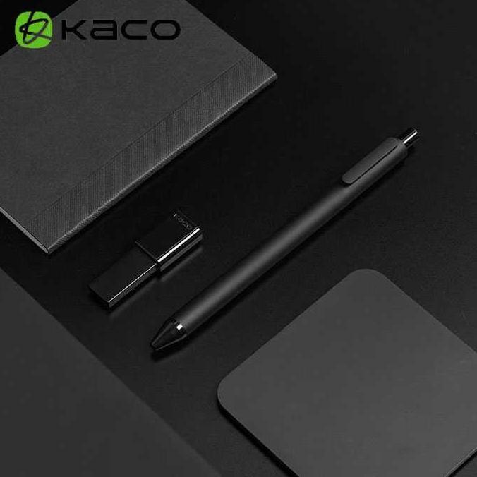 

Kaco Pure Pena Pulpen Bolpoin Gel Black Ink 0.5Mm 10 Pcs - K1015