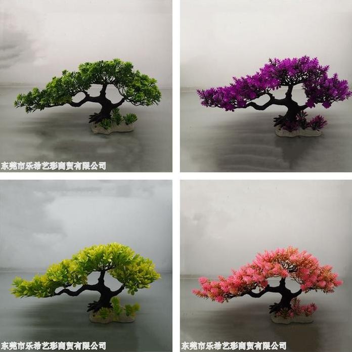 Terlaris Hiasan Tanaman Pohon Plastik Aquarium Aquascape