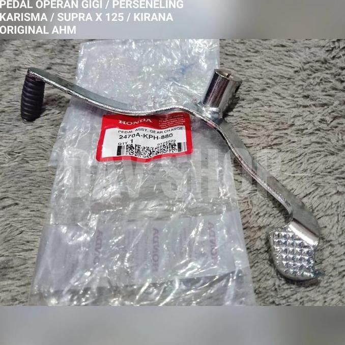 PEDAL OPERAN GIGI PERSENELENG KARISMA SUPRA X 125 KIRANA ORIGINAL AHM